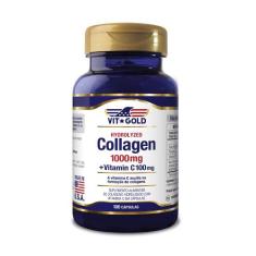 Colágeno Hidrolisado 1000 mg com Vit. C Vitgold 100 cápsulas