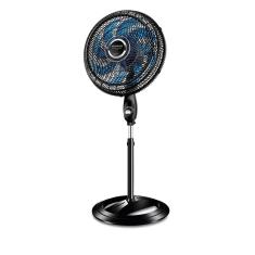 Ventilador De Coluna Mondial 40cm Super Turbo 8 Pás VTX-40C-Crystal Preto Azul 220V