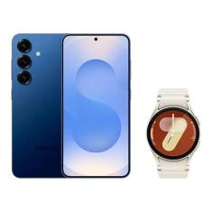 Samsung Combo S25+ (256GB) - Azul Marinho + Watch7 BT 40mm - Creme