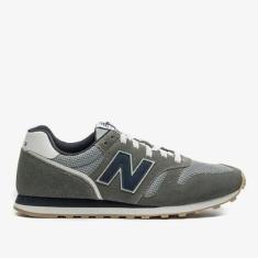 Tênis New Balance ML 373 V2 Camurça Leve Masculino-Masculino