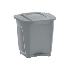 Lixeira Tramontina T-Force em Polipropileno Cinza 50 L