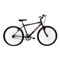 Bicicleta Aro 26 Masculina Mono Saidx Sem marcha (Vermelho)