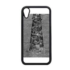 Fotografia de modelagem de material industrial para iPhone XR Capa para proteção de telefone Apple