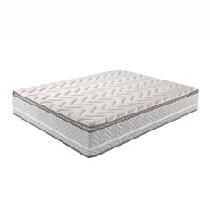 Colchão Queen Uniface Zurique 30cmx158cmx198cm Paropas By Ecosono Branco