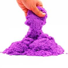 Massa Areia Mágica Massinha Divertida + 5 Moldes 475g - Elite Imports,