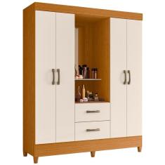 Guarda Roupa Capelinha Mobi 4 Portas - Móveis Albatroz
