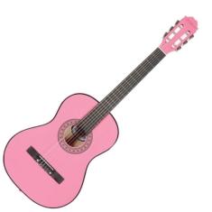 Violão Acústico Waldman Nylon Pp-1 Pink