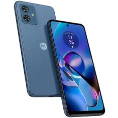 Smartphone Motorola Moto G54 5g Vegan Leather 256gb, 8gb Ram Azul