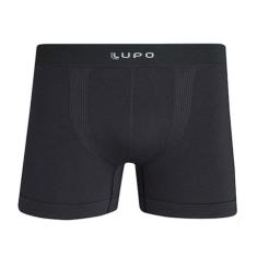Cueca masculina para adulto modelo boxer em microfibra sem costura Lupo 661