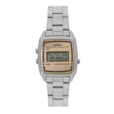 Relógio Feminino Quadrado Prata Condor Cojh512Ad/3J