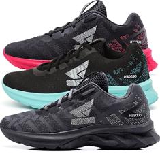 Kit 3 Tenis Masculino feminino unissex Oldsen Shelby corrida academia caminhada