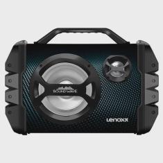 Caixa de Som Amplificada Lenoxx, Bluetooth, 120 Watts, Preto CA307