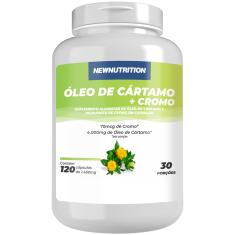 OLEO DE CARTAMO + CROMO 1000MG 120CAPS 120 CápsulasNatural Natural NewNutrition 