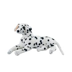Cachorro Dálmata Realista Deitado 65Cm - Pelúcia