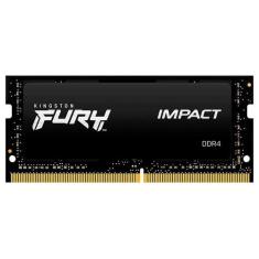 Memória RAM Para Notebook Kingston Fury Impact, 8GB, 3200MHz, DDR4, CL