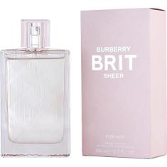 Perfume Feminino Burberry Brit Sheer Burberry Eau De Toilette Spray 10