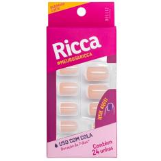 Ricca Unhas Francesinha Rosa