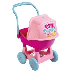 Brinquedo Carrinho de Boneca Cry Babies Cotiplás - 2714