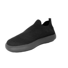 Tenis Ortopedico Flyfeet Nuvem Knit 36-37 Preta
