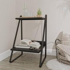 Mesa de Cabeceira Nicho em Aço Begônia CabeCasa MadeiraOriginals - Cab