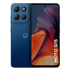 Smartphone Motorola XT2521-2 G15 Azul 4GB 128GB PB6D0065BR