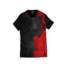 Camiseta Drácula Vampiro Sangue Blood - Di Nuevo, Preto, XXG