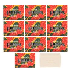 Kit 10 Sabonete Phebo Granado Gerânio Bourbon Glicerina Vegetal Natura