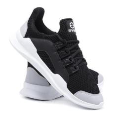 Tênis Ever Way Nylon Super Leve Academia Caminhada Viagens-Unissex