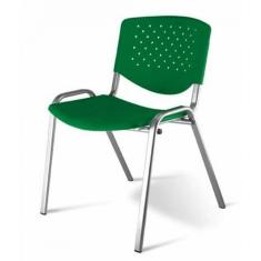 Cadeira Empilhável Linha Polipropileno Atenas Verde
