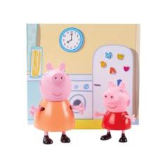 Conjunto Mini Figuras Com Acessórios Peppa Pig E Mamãe Pig Sunny