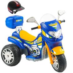 Moto Elétrica Infantil Sprint Turbo Azul 12v - Biemme