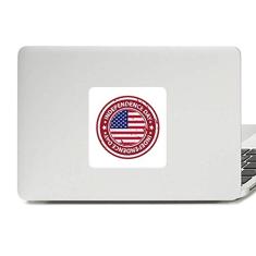 Adesivo de vinil com a bandeira do Dia da Independência dos EUA Adesivo para laptop Decoração de PC