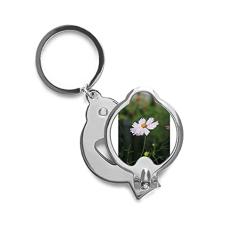 Cortador de unhas branco Cosmos Art Deco Gift Fashion Finger Nail Clippers Tesoura de aço inoxidável