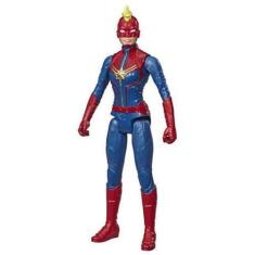 Boneco Captain Marvel  Avengers Titan Hero Series - Hasbro
