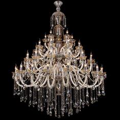 Lustre Adélia Ol Iluminação 1035 Cristal Cognac