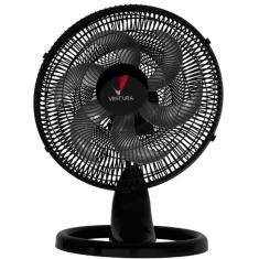 Ventilador 2 Em 1 Oscilante - 50cm Bi-volt - Preto - Ventura