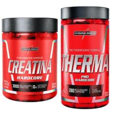 Creatina Pura 60 Caps + Therma Pro 120 Caps Integralmedica