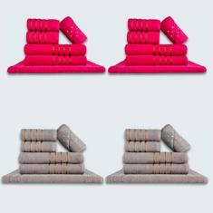 Jogo De Toalhas 24 P?s Cole??o Montreal 100% Algod?o Rs+cz