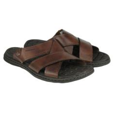 Chinelo Pegada, Marrom, 40