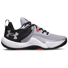Tênis de Basquete Under Armour Dagger Cinza-Masculino