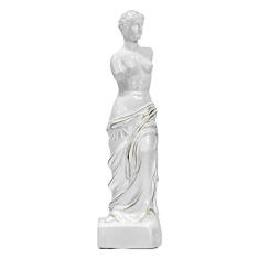 Vênus De Milo Estátua Grega Afrodite Escultura Decorativa (Branco)