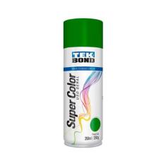 Tinta Spray Super Color Uso Geral Verde 350ml/250G Tek Bond