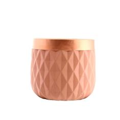 CACHEPOT TERRACOTA EM CIMENTO