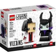 LEGO Brickheadz Disney Cruella De Vil e Malévola Set 406