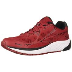 Propét Tênis esportivo feminino One Lt, Vermelho/preto, 38