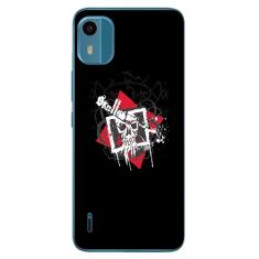 Capa Adesivo Skin015 Verso Para Nokia C12 Pro