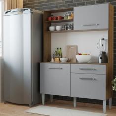 Armário de Cozinha Compacta 120cm Life Madesa