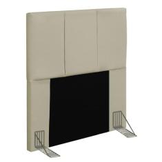Cabeceira Para Cama Box Solteiro 90CM Pérola D10 Corano Bege - Mpozena