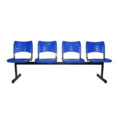 Longarina Turim 4 Lugares - Maiart, Azul