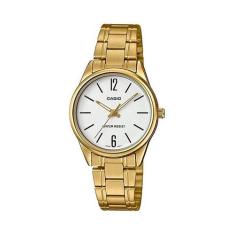 Relógio Feminino Casio Dourado - Pulseira Aço 2,8 cm